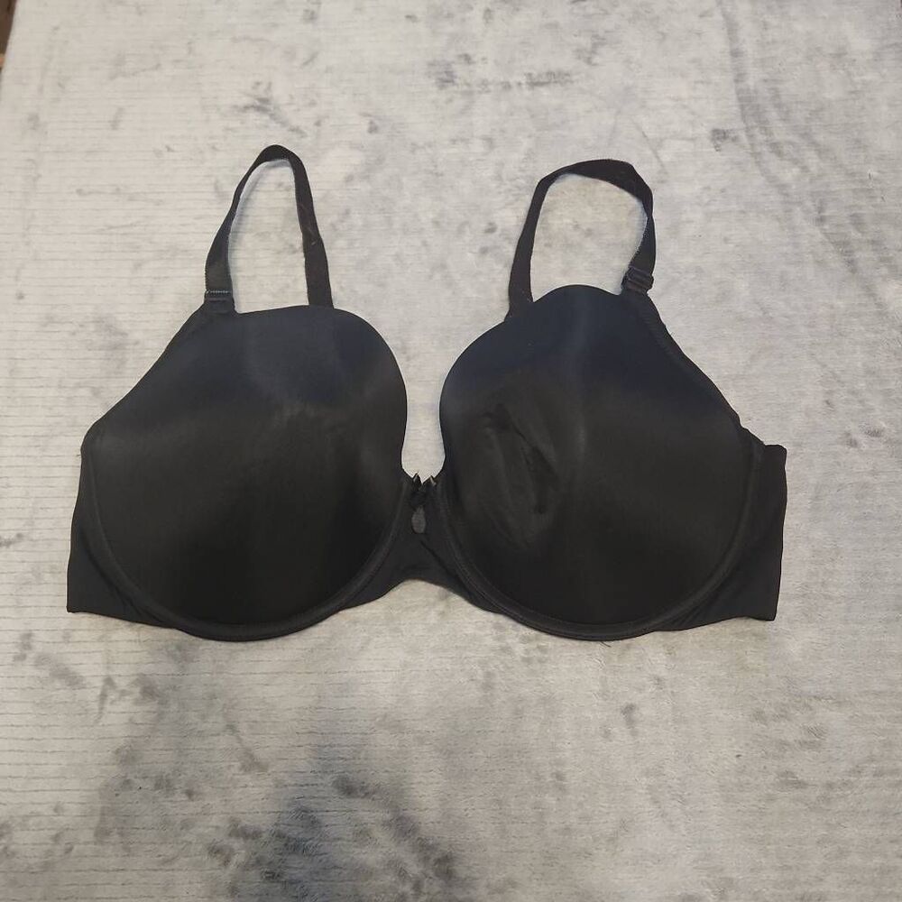 Torrid Size 40DD 360 Back Smoothing T-Shirt Bra Black